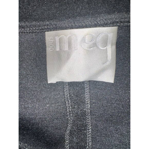 Shop‎ Meg Charcoal Grey Wool Feel V Neck Dress 3/4 Sleeve EUC Size M - Picture 6 of 6